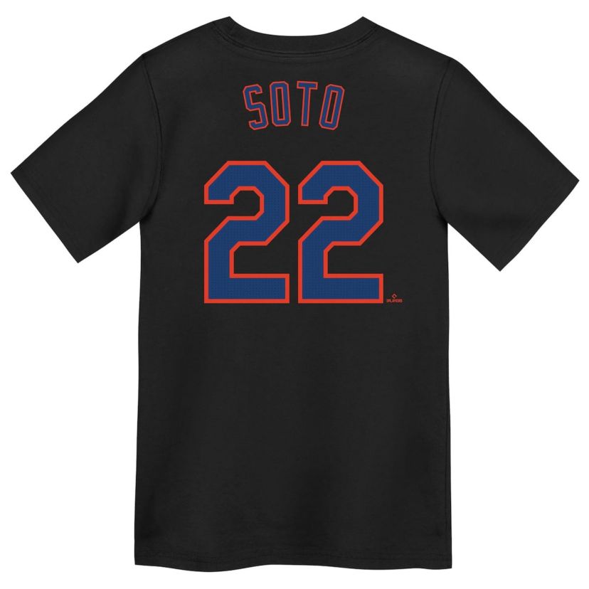 MLB Nike Juan Soto New York Mets Name & Number T-Shirt