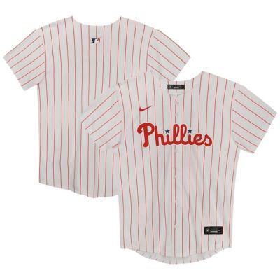 Youth MLB Preschool Nike Philadelphia Phillies Home Game Jersey, White, 5T