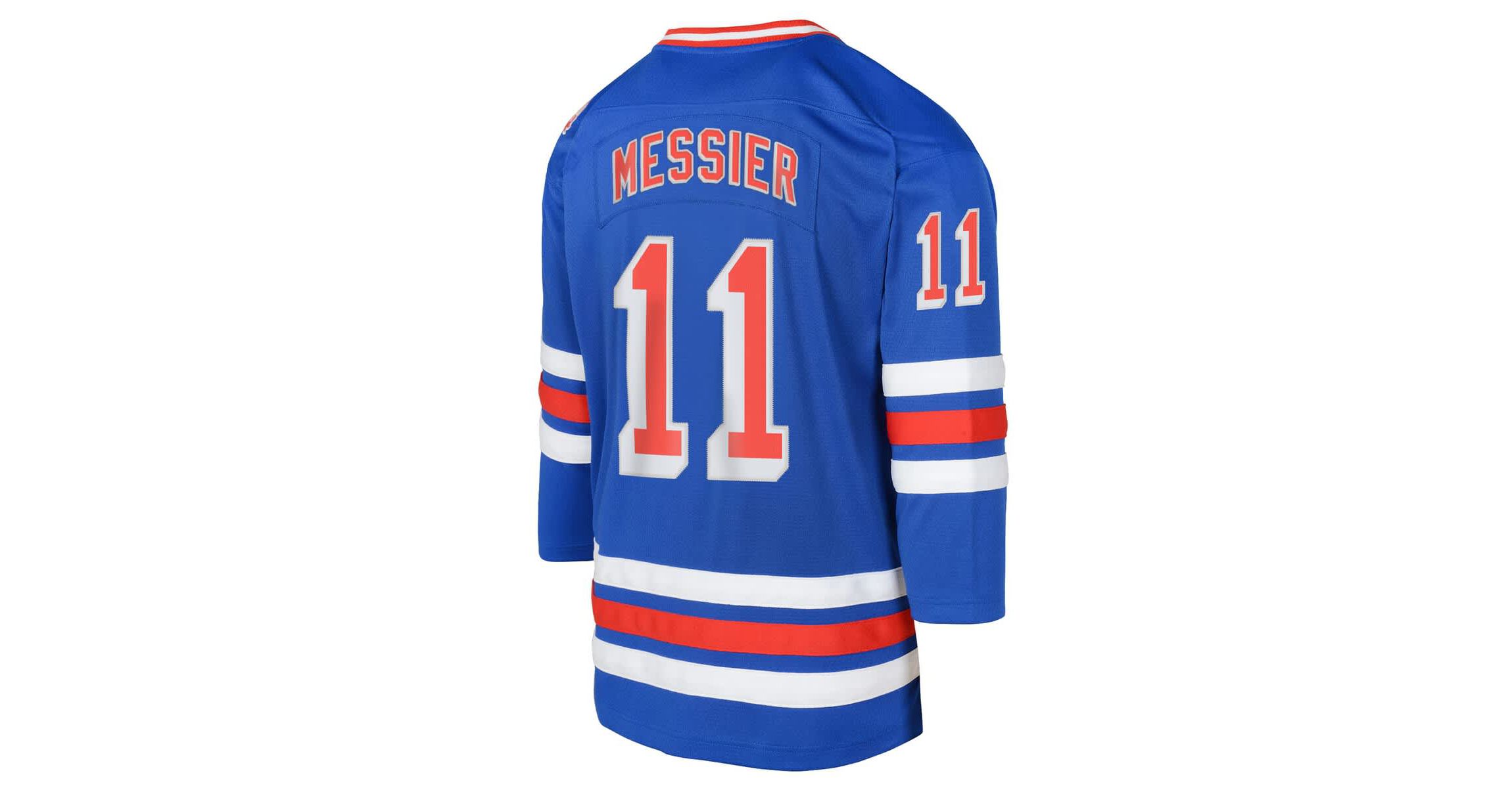 NHL Mark Messier New York Rangers Power Play 2.0 Player Jersey with Captain Patch