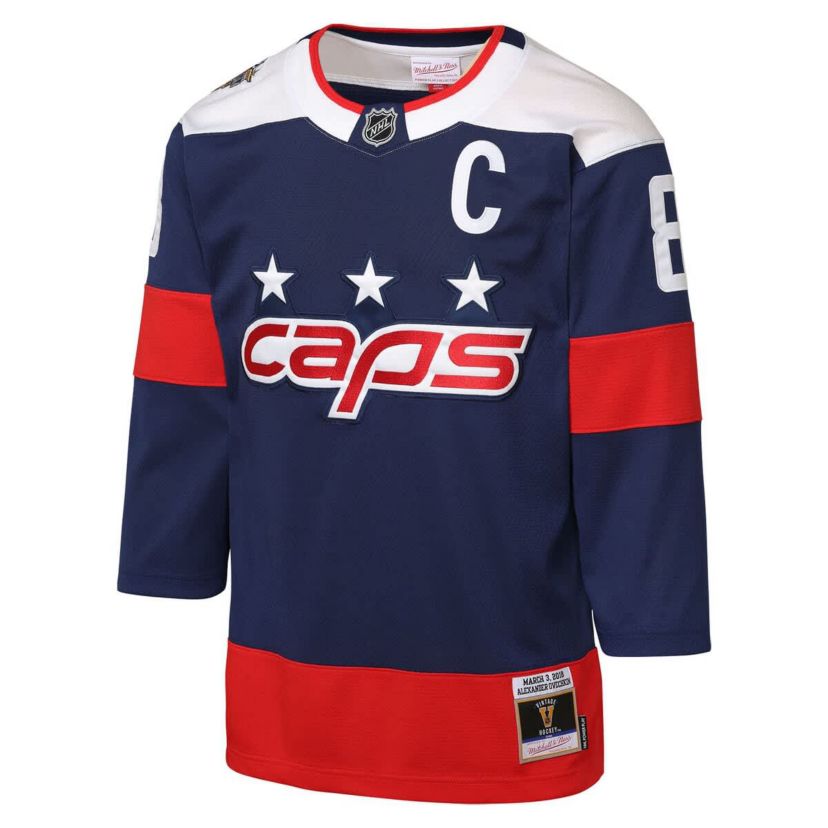 NHL Alexander Ovechkin Washington Capitals 2018 NHL Stadium Series Power Play 2.0 Player Jersey