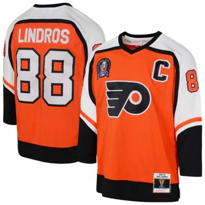 Mitchell & Ness Youth NHL Eric Lindros Philadelphia Flyers 1996/97 Power Play 2.0 Player Jersey with Captain Patch