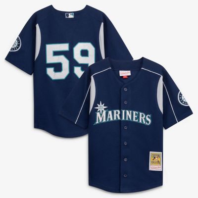 Mitchell & Ness Youth MLB Preschool Felix Hernandez Seattle Mariners Cooperstown Collection Batting Practice Jersey