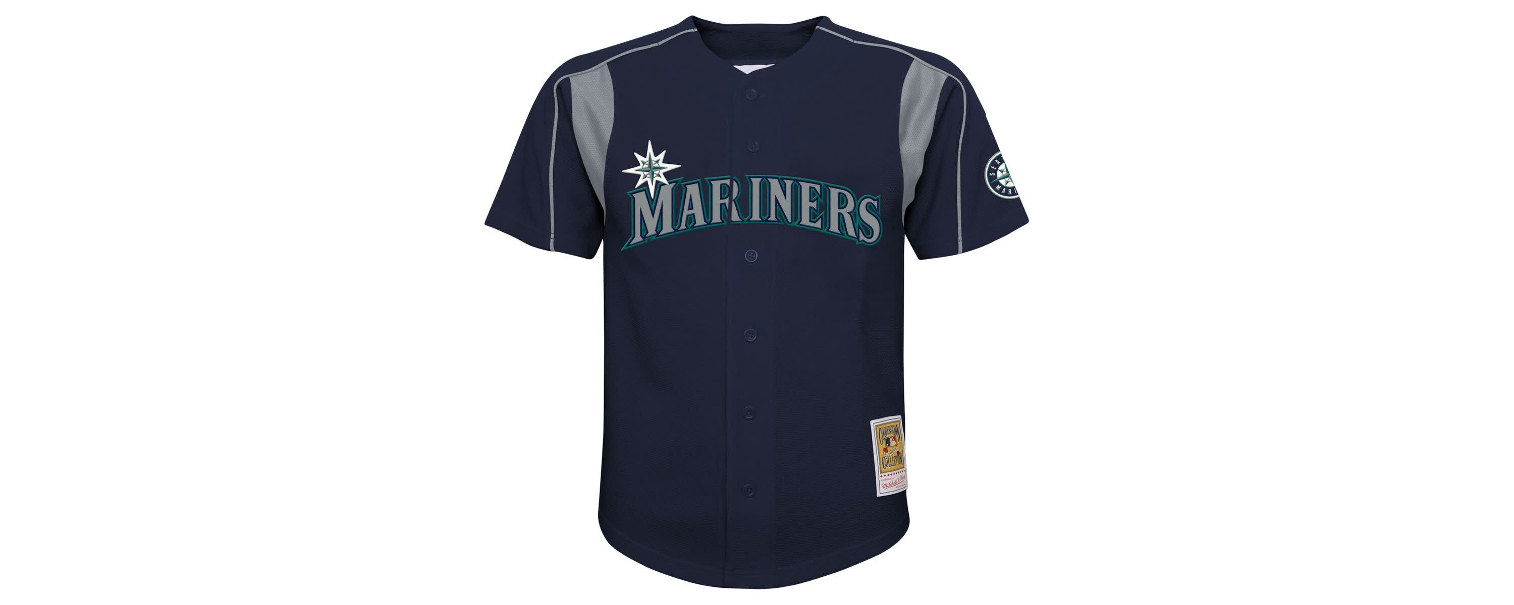 MLB Felix Hernandez Seattle Mariners Mesh Batting Practice Jersey