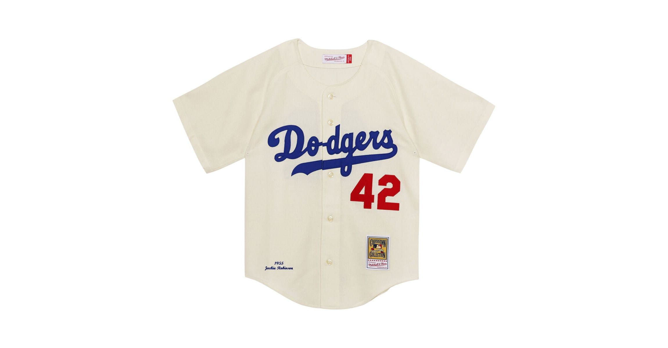 Cooperstown Teams Preschool Jackie Robinson Brooklyn Dodgers 1955 Authentic Jersey