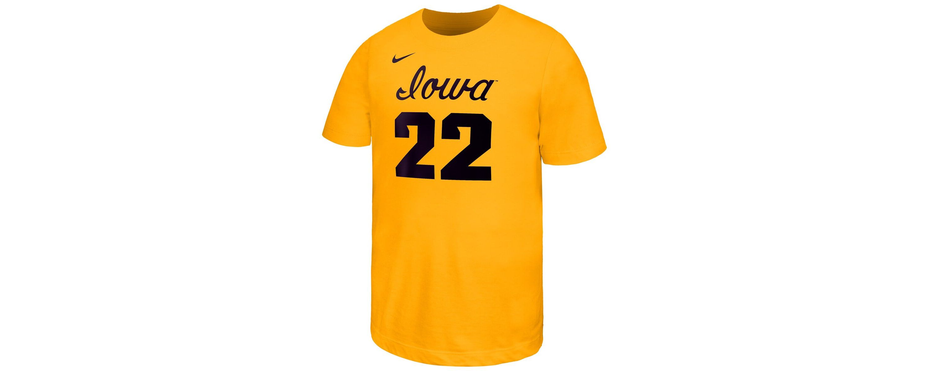 NCAA Nike Caitlin Clark Iowa Hawkeyes Retired Player Name & Number Core T-Shirt