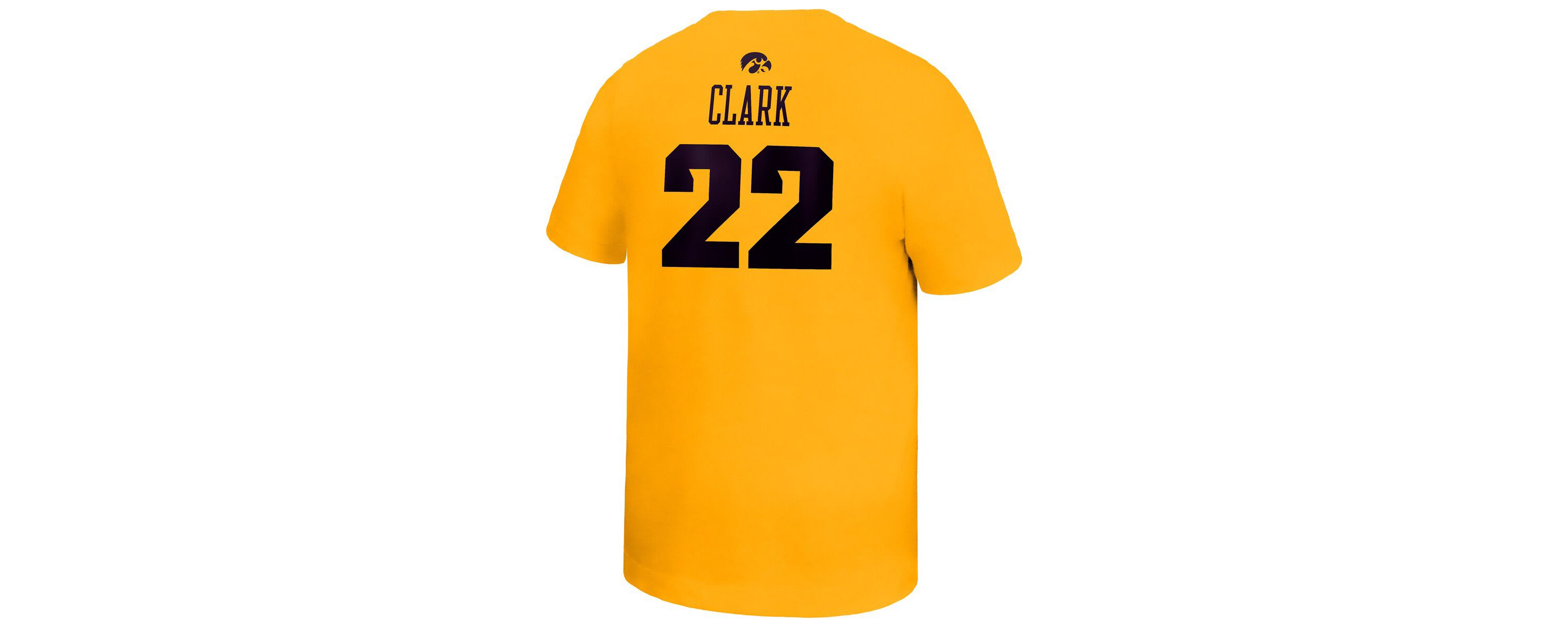 NCAA Nike Caitlin Clark Iowa Hawkeyes Retired Player Name & Number Core T-Shirt