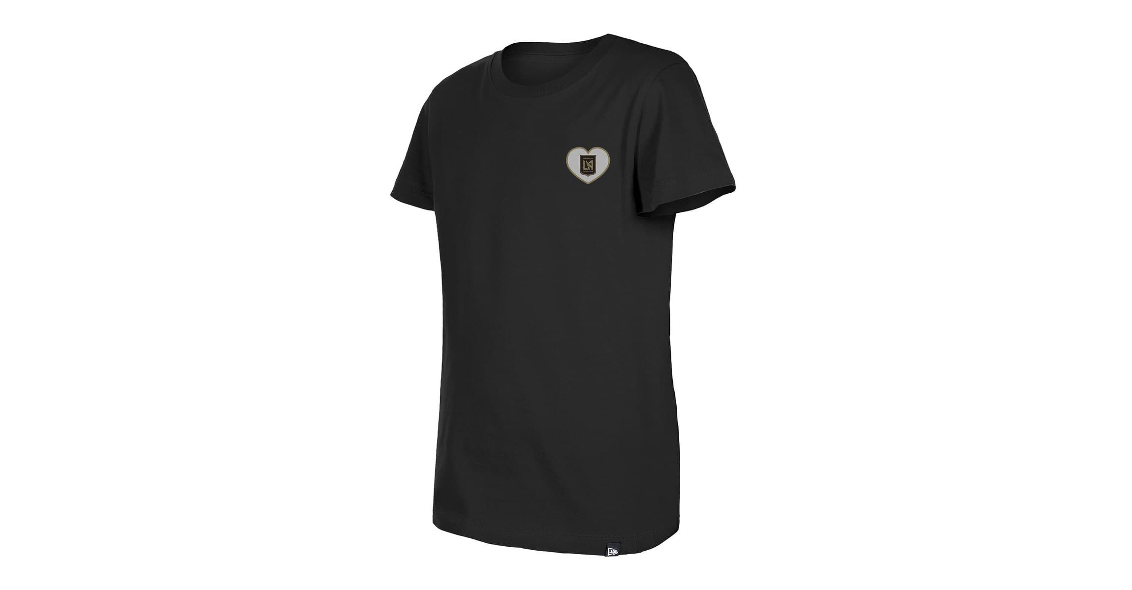MLS Girls LAFC Bubble Heart T-Shirt