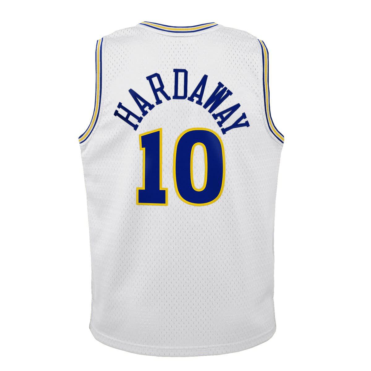 NBA Tim Hardaway Golden State Warriors 1990-91 Hardwood Classics Swingman Throwback Home Jersey