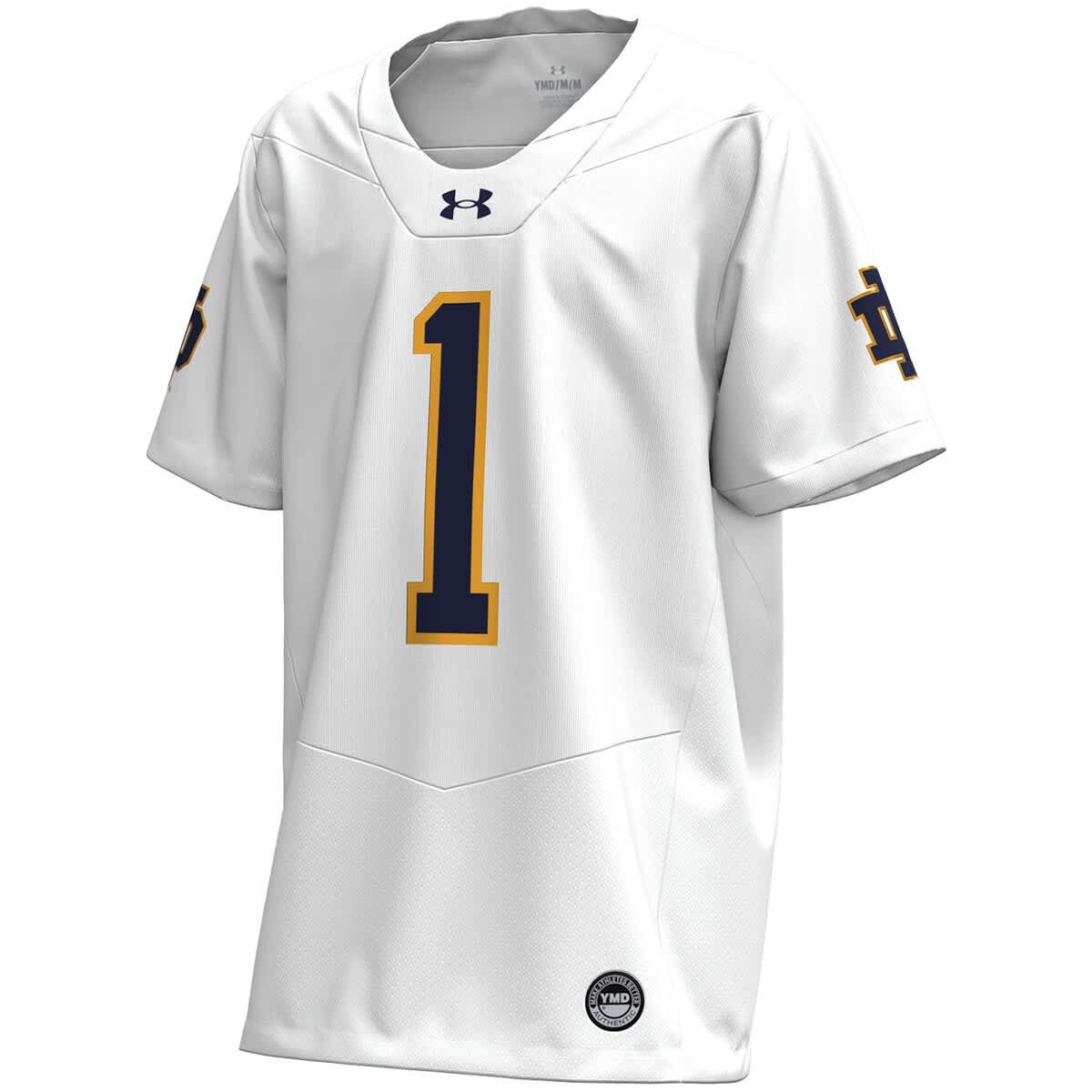 NCAA Under Armour Notre Dame Fighting Irish Replica Football Jersey