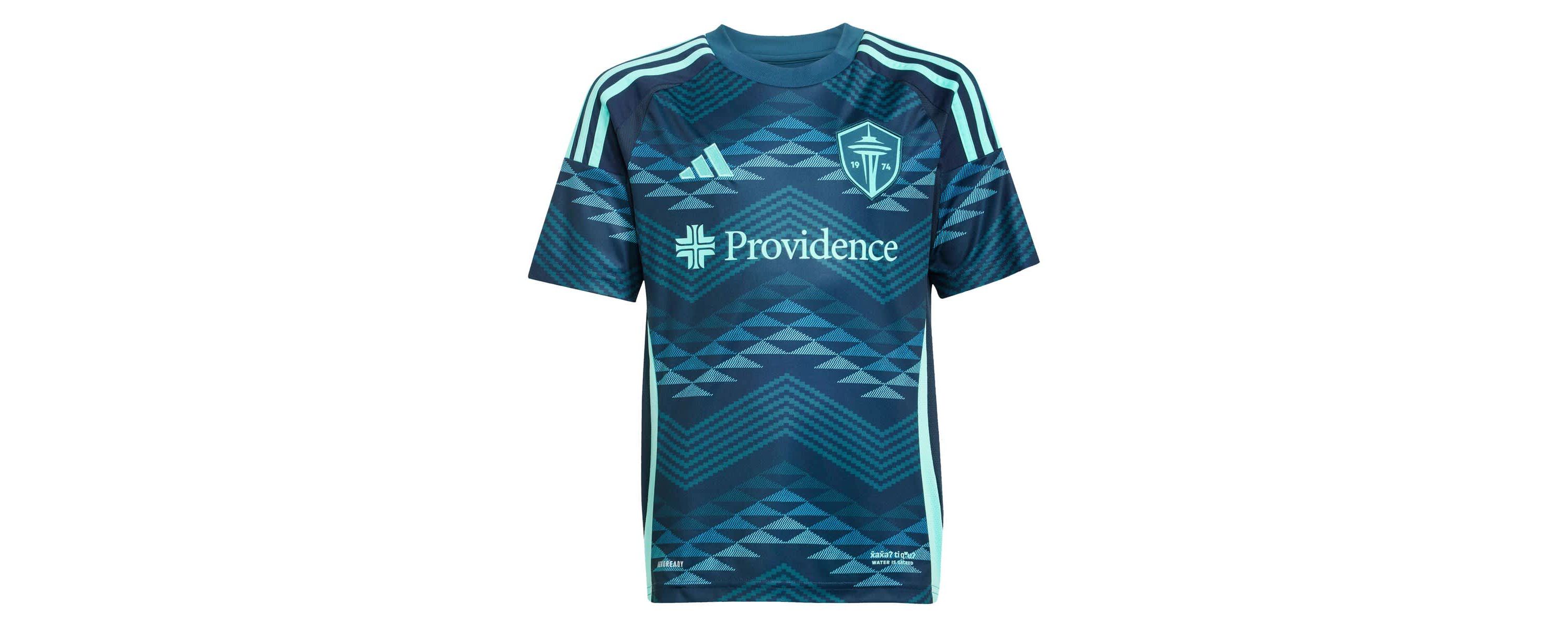 MLS Jordan Morris Seattle Sounders FC 2025 The Salish Sea Kit Replica Player Jersey