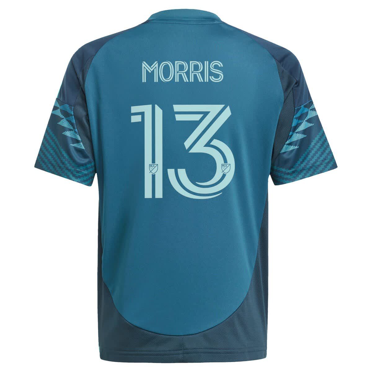 MLS Jordan Morris Seattle Sounders FC 2025 The Salish Sea Kit Replica Player Jersey