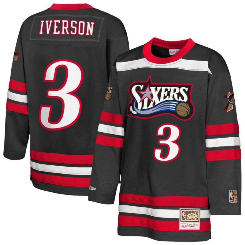 Mitchell & Ness Youth NBA Allen Iverson Philadelphia 76ers Maxxed