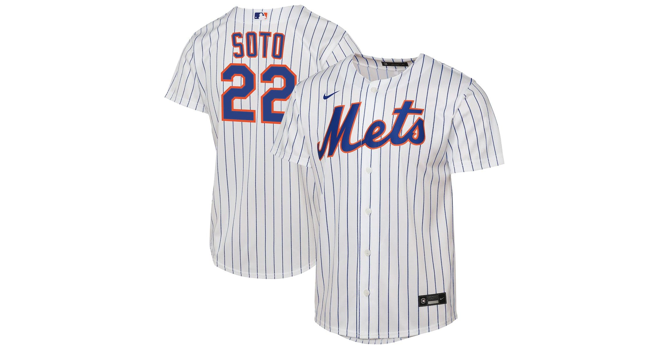 MLB Nike Juan Soto New York Mets Home Replica Jersey