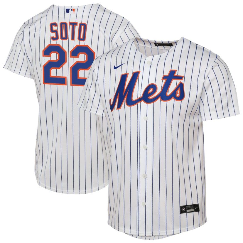 MLB Nike Juan Soto New York Mets Home Replica Jersey