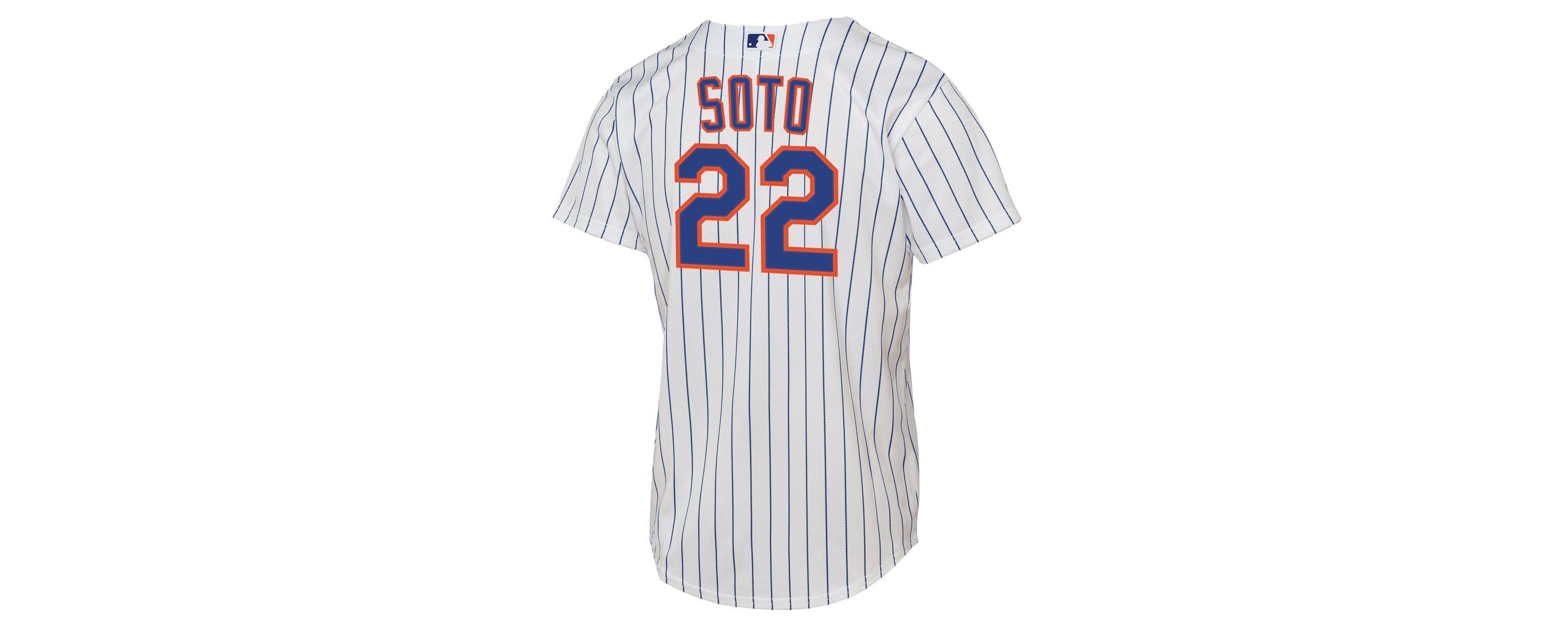 MLB Nike Juan Soto New York Mets Home Replica Jersey