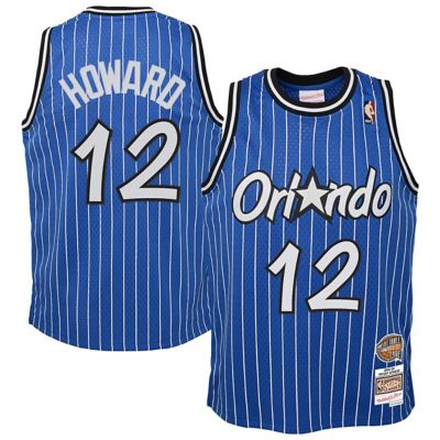 Mitchell & Ness Youth NBA Dwight Howard Orlando Magic 2004/05 Hardwood Classics Swingman Jersey, Blue, Small
