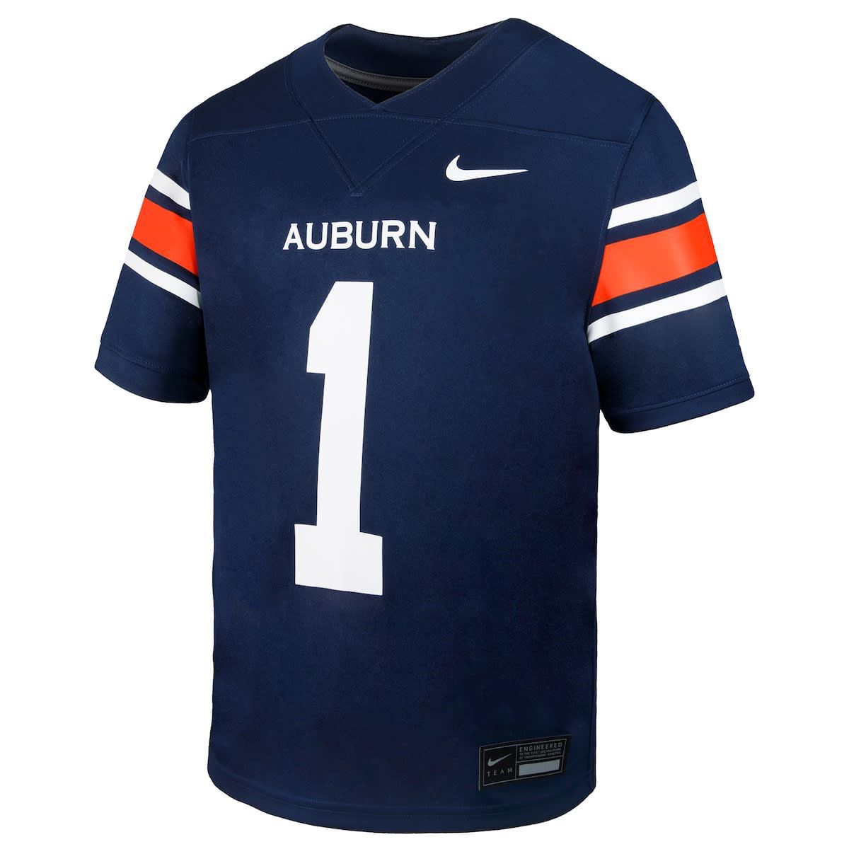 NCAA Nike #1 Auburn Tigers Untouchable Replica Game Jersey