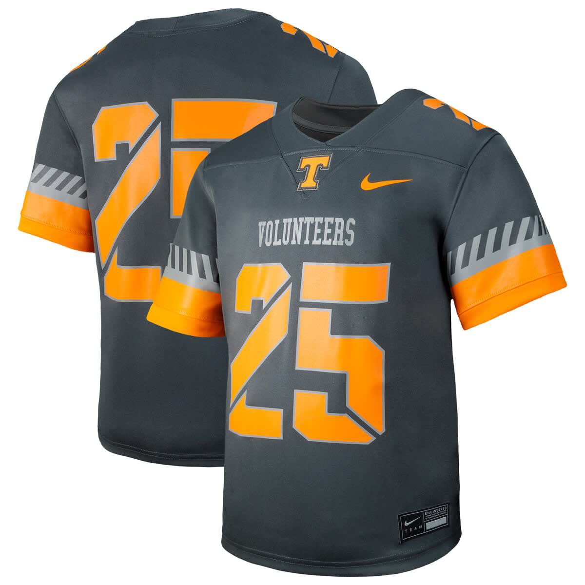 NCAA Nike #25 Tennessee Volunteers Alternate Untouchable Replica Game Jersey