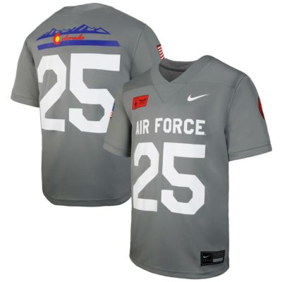 Youth NCAA Nike 25 Air Force Falcons APLS Fighting Falcon Collection Football Game Jersey