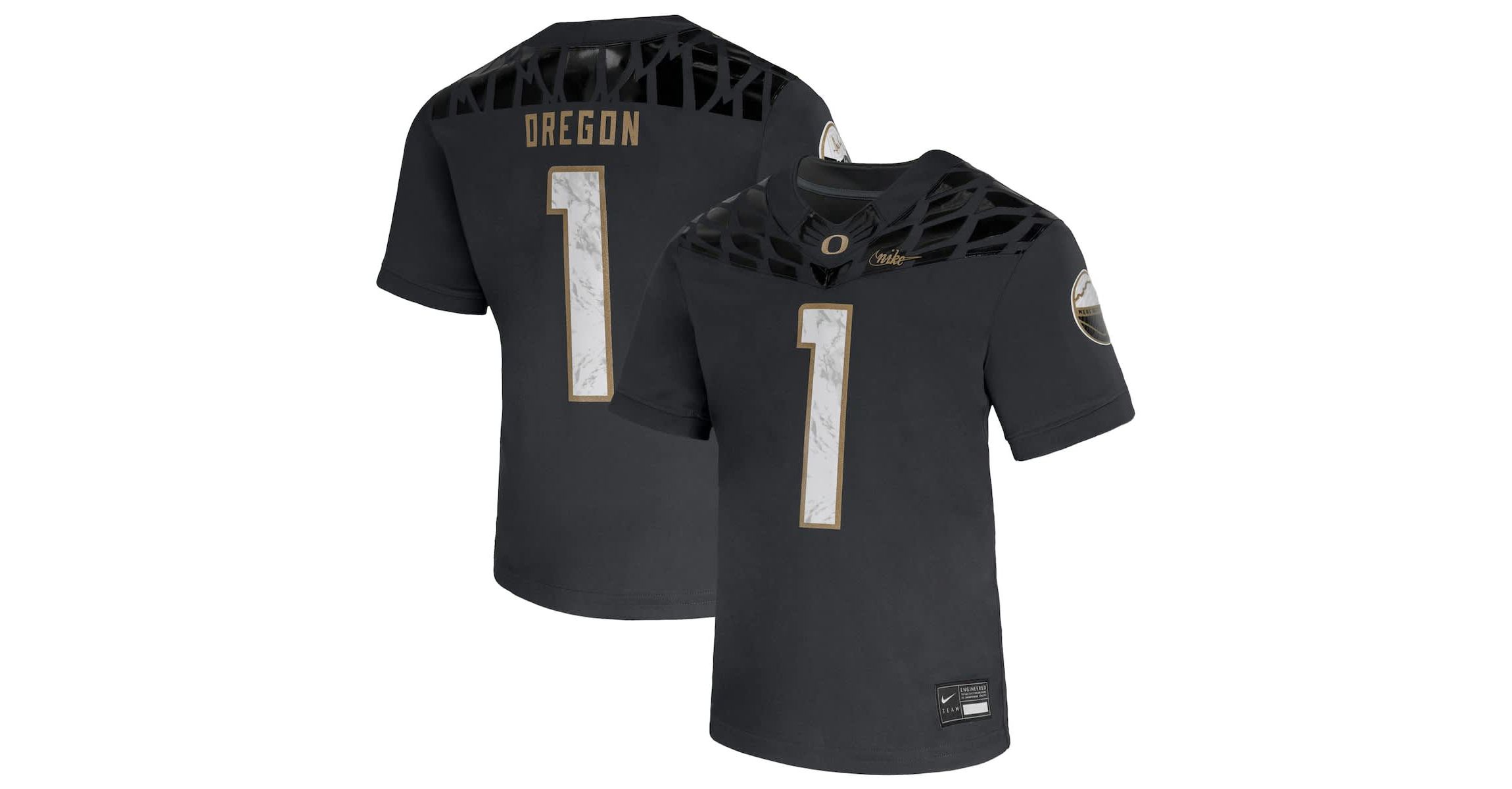 NCAA Nike #1 Oregon Ducks Shoe Duck Vapor Fusion Jersey