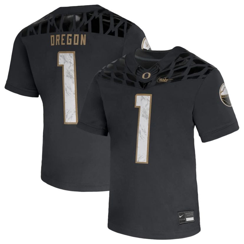 NCAA Nike #1 Oregon Ducks Shoe Duck Vapor Fusion Jersey