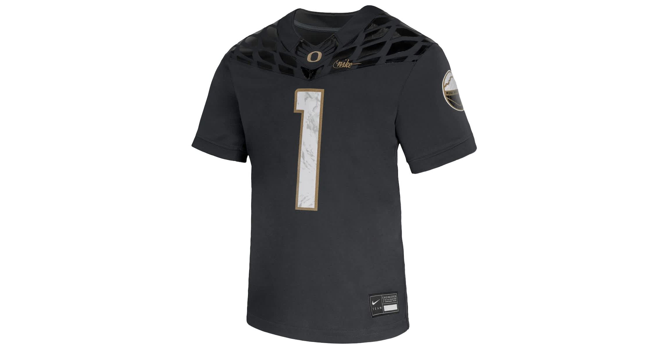 NCAA Nike #1 Oregon Ducks Shoe Duck Vapor Fusion Jersey