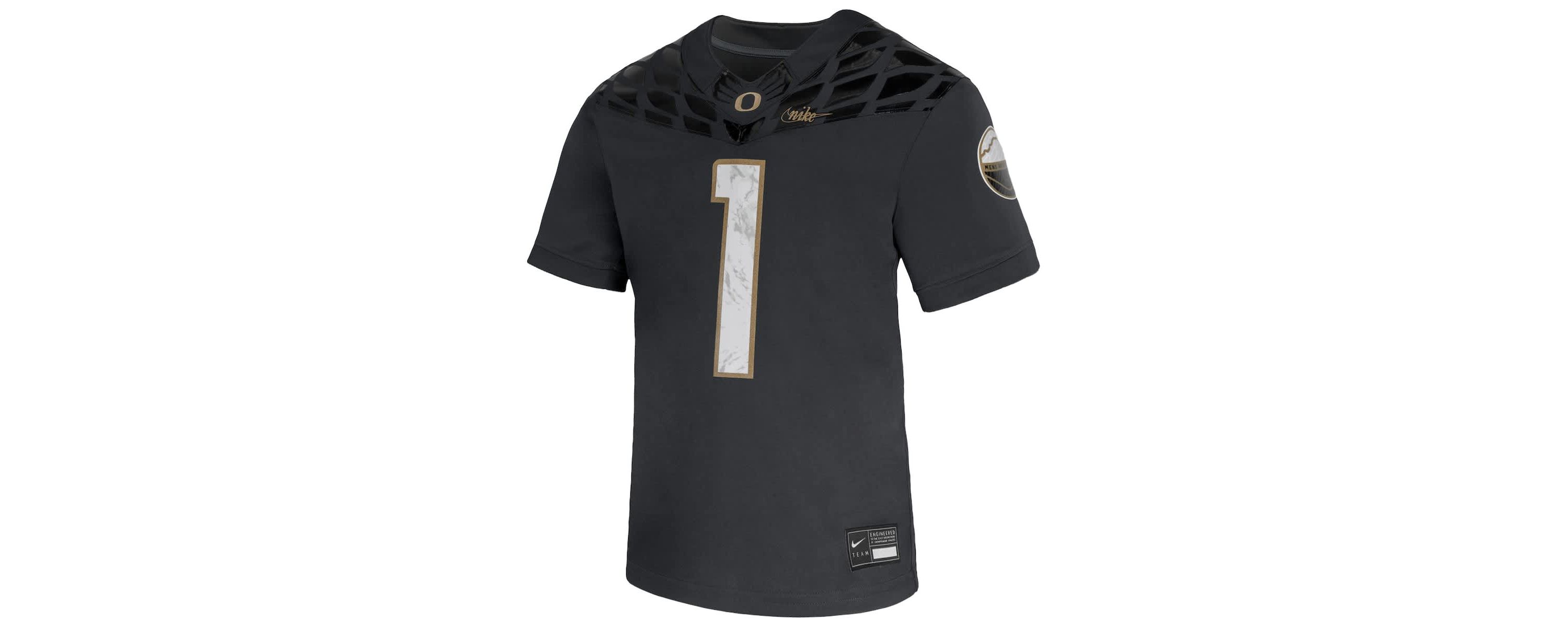 NCAA Nike #1 Oregon Ducks Shoe Duck Vapor Fusion Jersey