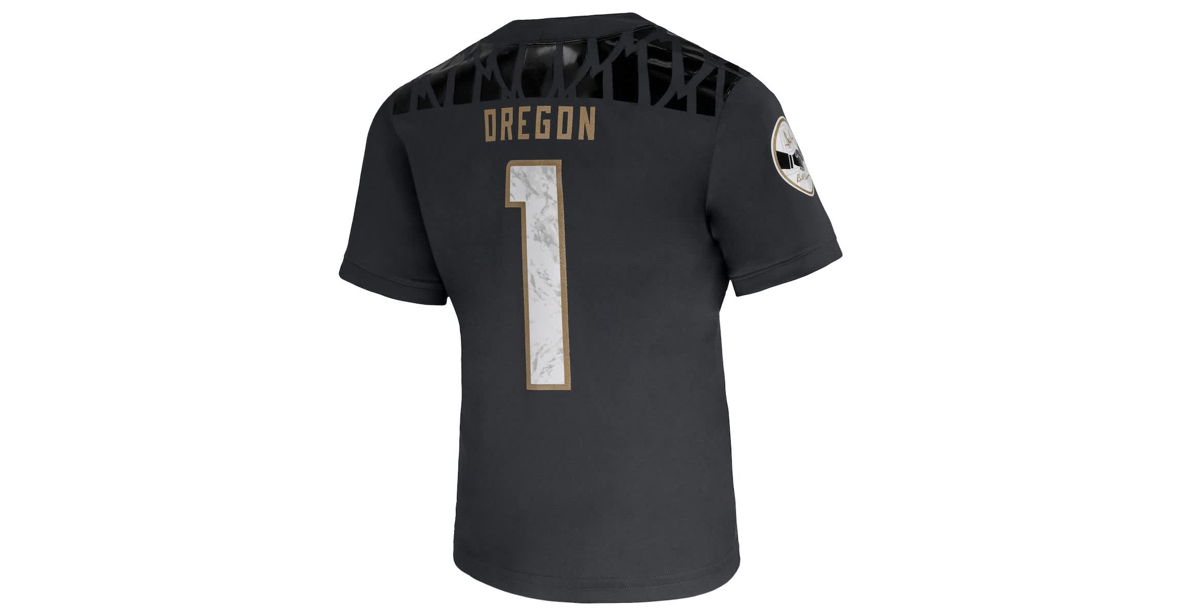 NCAA Nike #1 Oregon Ducks Shoe Duck Vapor Fusion Jersey