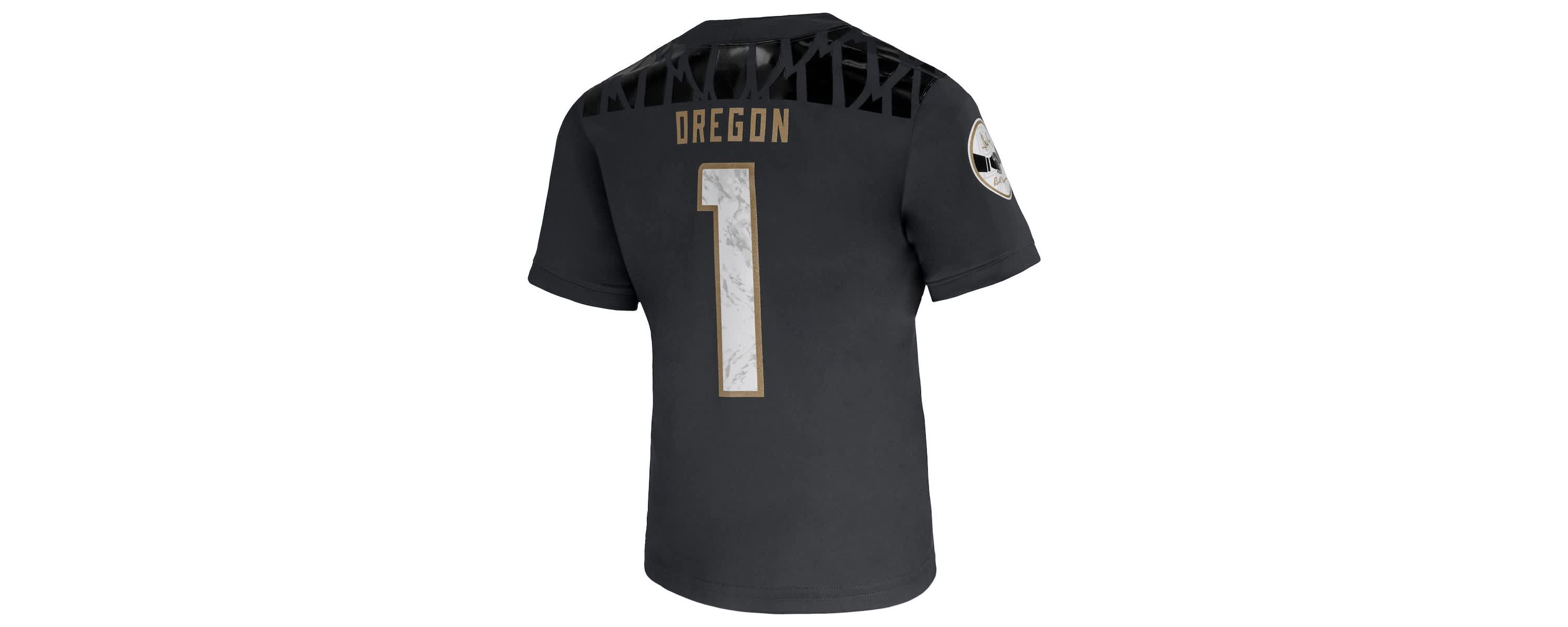 NCAA Nike #1 Oregon Ducks Shoe Duck Vapor Fusion Jersey