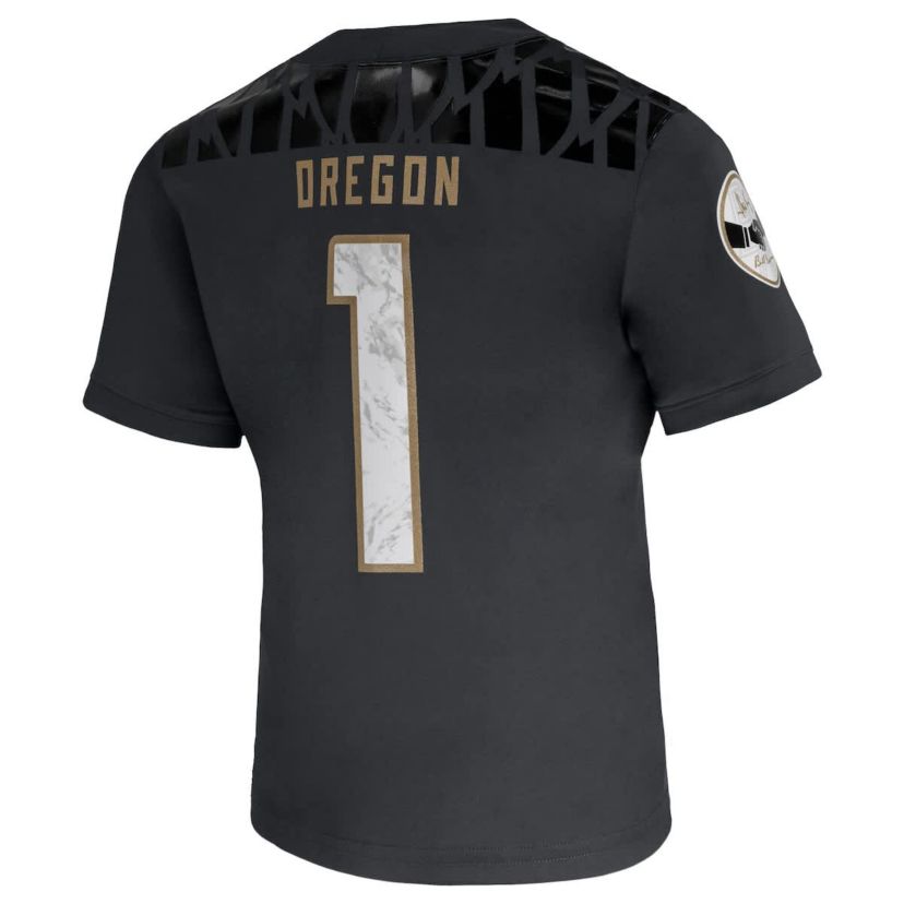 NCAA Nike #1 Oregon Ducks Shoe Duck Vapor Fusion Jersey