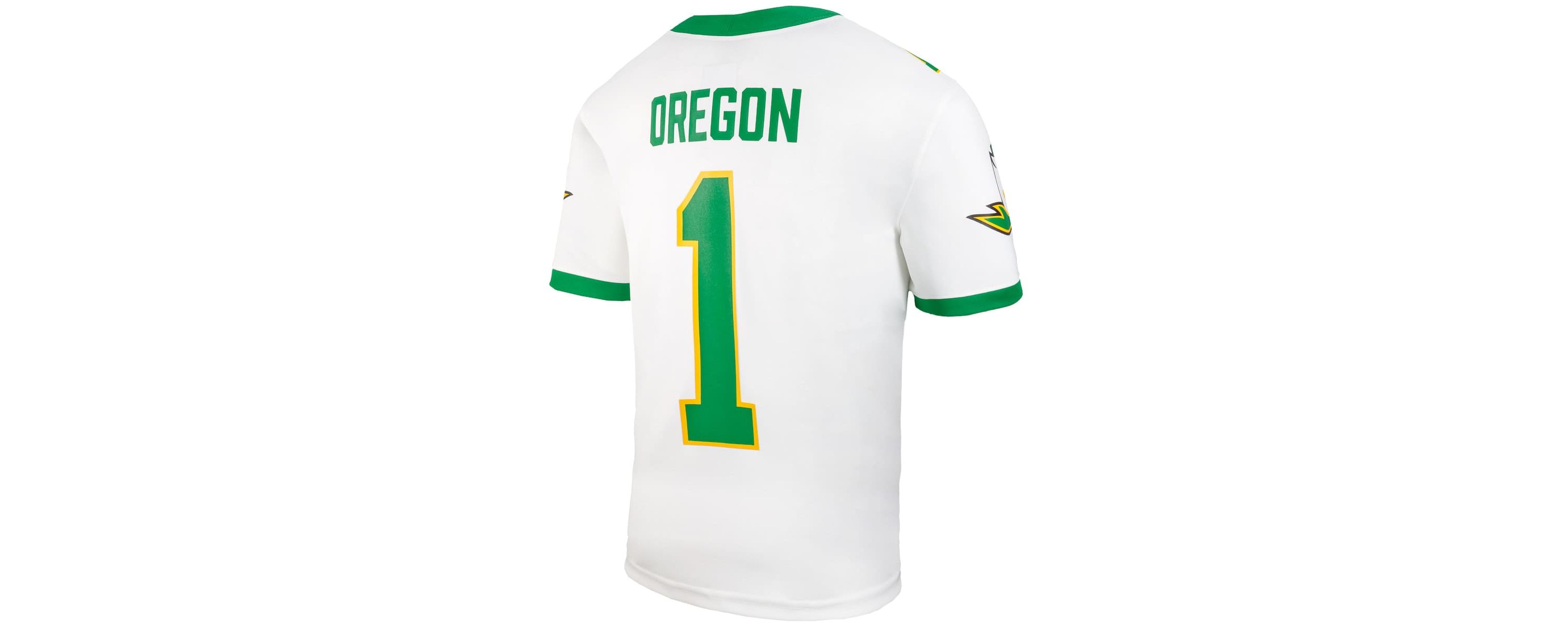 NCAA Nike #1 Oregon Ducks Vapor Fusion Jersey