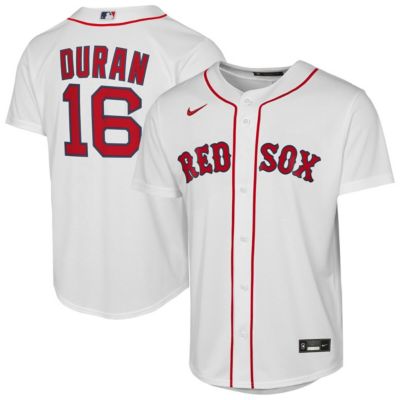 Boston Red Sox Youth MLB Nike Jarren Duran Boston Sox Home Replica Player Jersey, White, XL