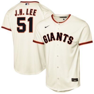 Youth MLB Nike Jung Hoo Lee San Francisco Giants Home Replica Player Jersey, XL