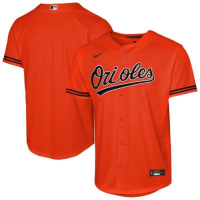 Youth MLB Nike Baltimore Orioles Alternate 2 Replica Jersey, Orange, XL
