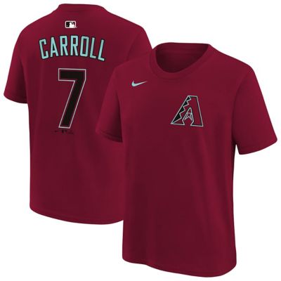 Youth MLB Nike Corbin Carroll Arizona Diamondbacks Name & Number T-Shirt