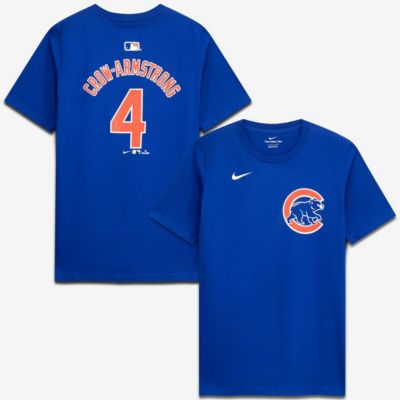Youth MLB Nike Pete Crow-Armstrong Chicago Cubs Name & Number T-Shirt, XL