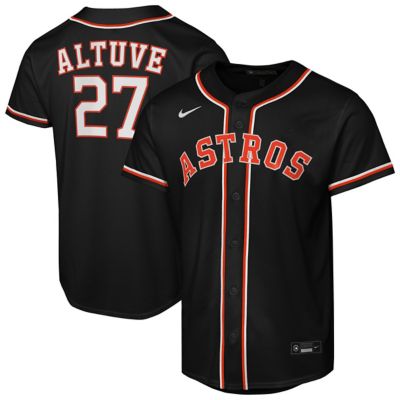 Youth MLB Nike Jose Altuve Houston Astros Fashion Replica Player Jersey