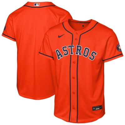 Youth MLB Nike Houston Astros Alternate Stadium Jersey, Orange, XL