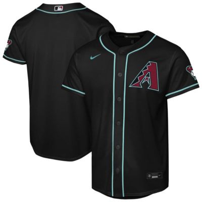 Youth MLB Nike Arizona Diamondbacks Alternate Stadium Jersey, Black, XL