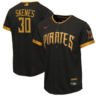 Youth MLB Nike Paul Skenes Pittsburgh Pirates 2026 City Connect Stadium Jersey, Black, Medium