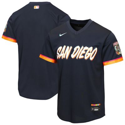 Youth MLB Nike Obsidian San Diego Padres 2026 City Connect Stadium Jersey, Medium