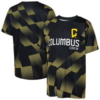 Outerstuff Youth MLS Columbus Crew Sheer Thrill T-Shirt, Black, XL