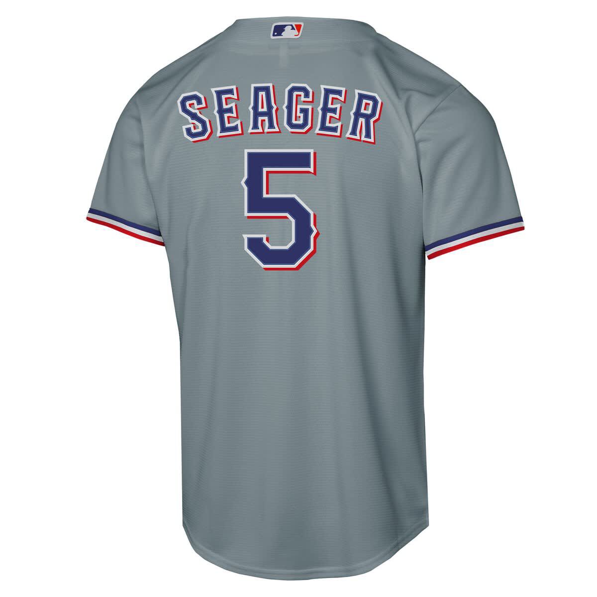 MLB Nike Corey Seager Texas Rangers Road Replica Jersey