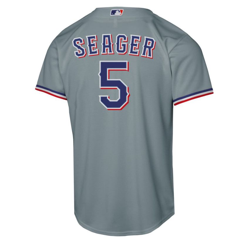 MLB Nike Corey Seager Texas Rangers Road Replica Jersey