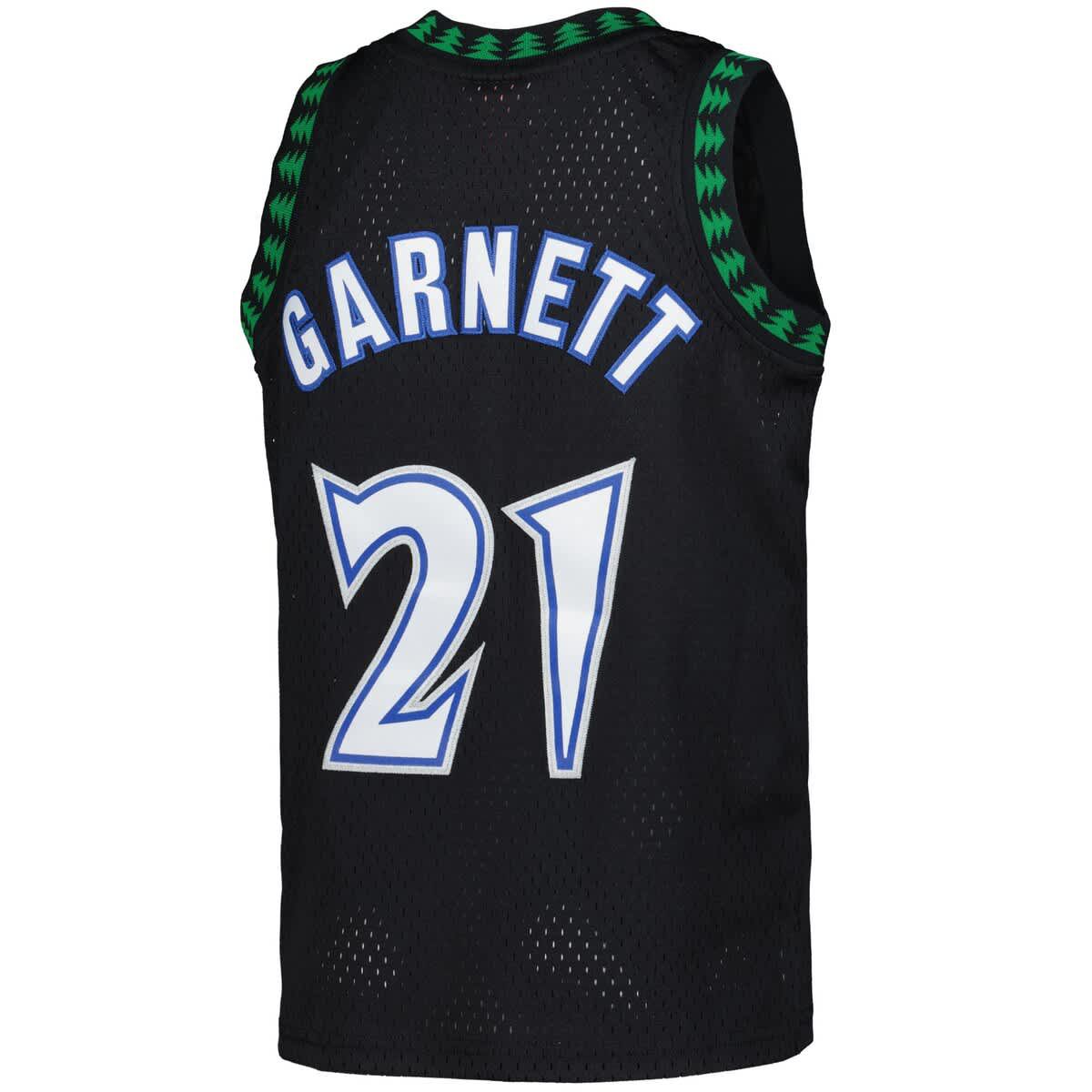 NBA Kevin Garnett Minnesota Timberwolves 1997/98 Hardwood Classics Swingman Jersey