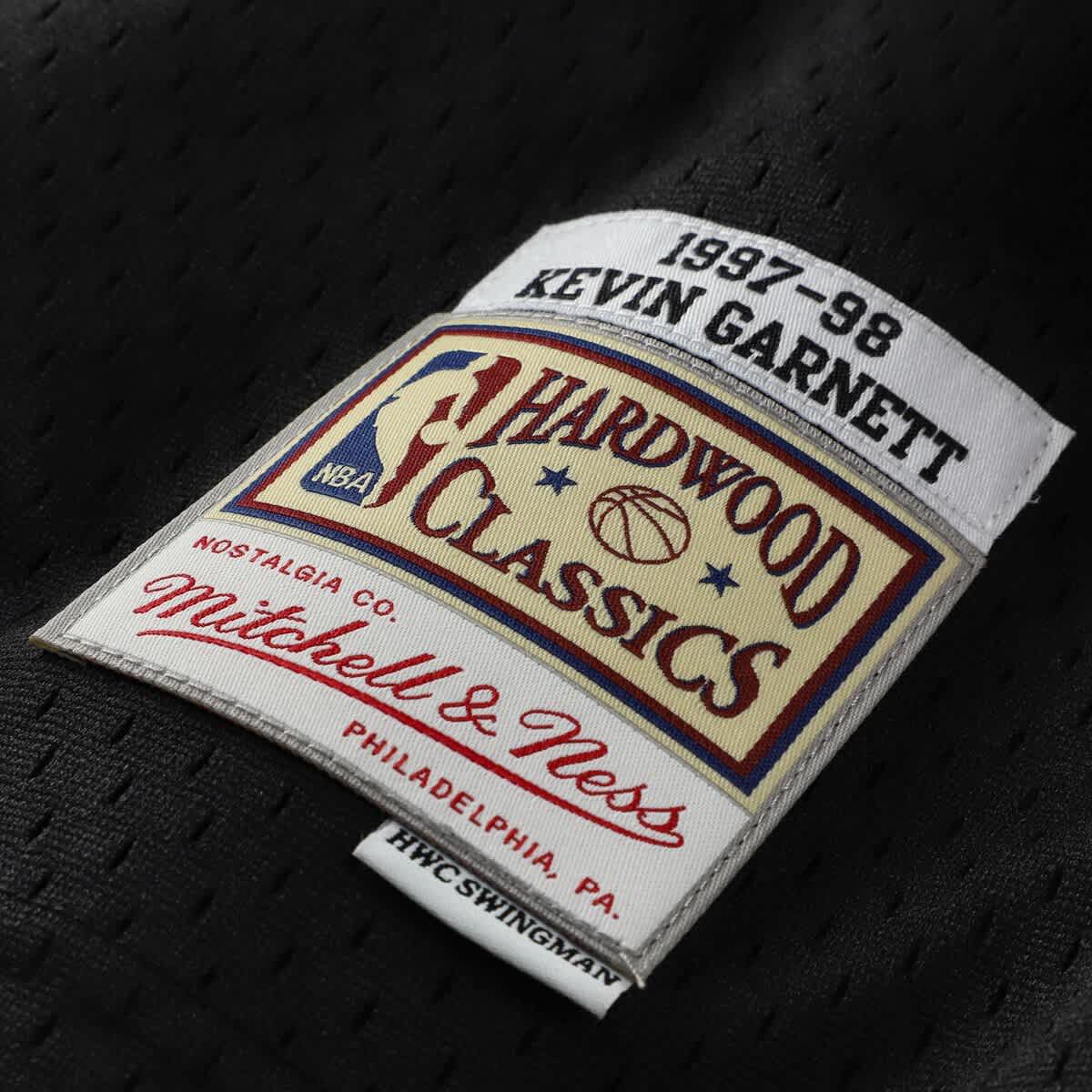 NBA Kevin Garnett Minnesota Timberwolves 1997/98 Hardwood Classics Swingman Jersey