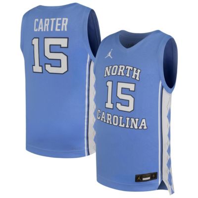 NCAA Nike Vince Carter Carolina North Carolina Tar Heels Replica Basketball Jersey
