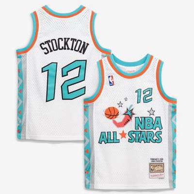 Mitchell & Ness Multi-Team Youth NBA John Stockton 1996 NBA All-Star Game Hardwood Classics Swingman Jersey