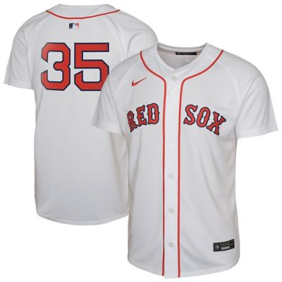 Boston Red Sox Youth MLB Nike Garrett Crochet Boston Sox Limited Player Jersey, White, Medium