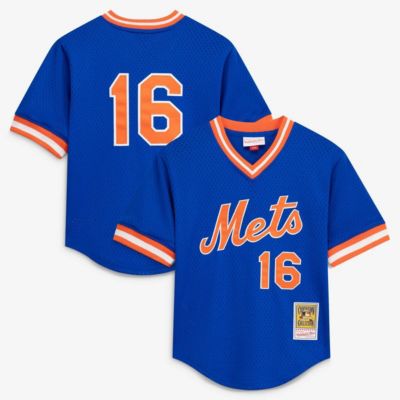 Mitchell & Ness Youth MLB Dwight Gooden New York Mets Mesh Batting Practice Jersey, XL